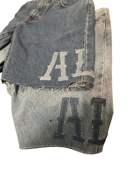 Custom ALL IN denim shorts